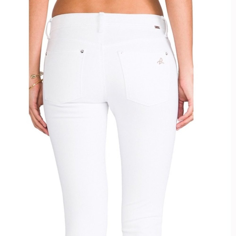 DL 1961 White Emma Legging in Venom Size 29 Snakeskin Embossed Print - Picture 4 of 15
